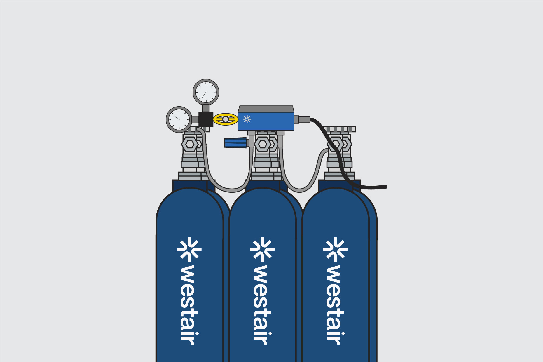 WestAir eco CO2 system in vector file