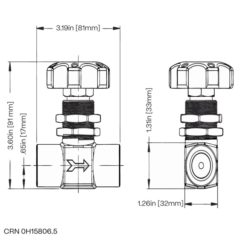 533 Series Diaphragm Valves WA
